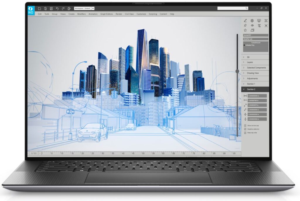 لپتاپ Dell مدل Precision 5560