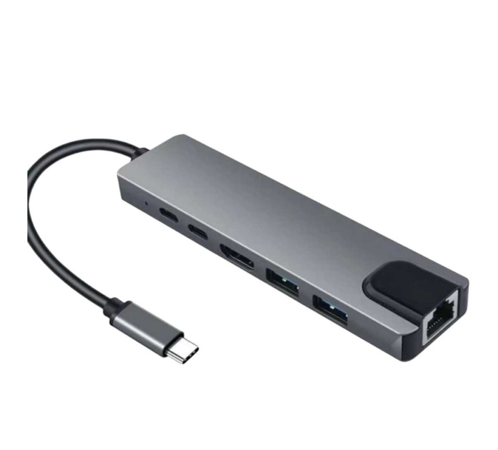 هاب ۸ پورت USB-C Multi-Port Hub