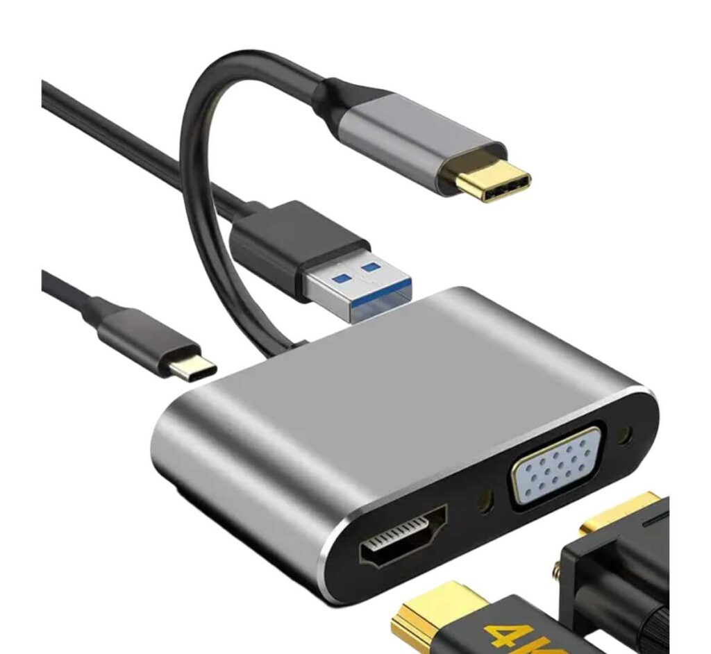 هاب تایپ سی 4 پورت TYPE-C